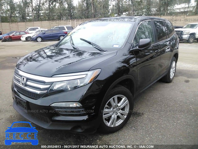 2016 Honda Pilot LX 5FNYF5H19GB050046 зображення 1