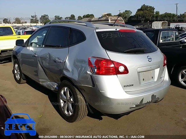 2009 Nissan Rogue JN8AS58V79W169698 image 2