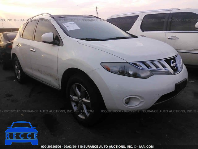 2009 Nissan Murano JN8AZ18U39W100700 зображення 0