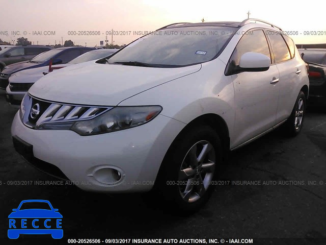 2009 Nissan Murano JN8AZ18U39W100700 зображення 1