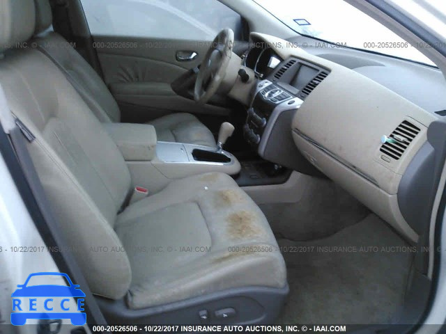 2009 Nissan Murano JN8AZ18U39W100700 image 4