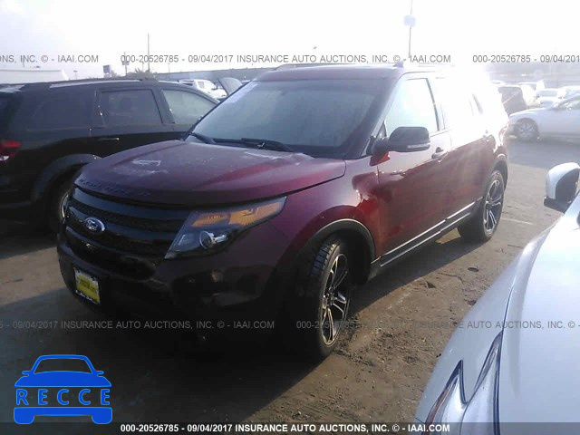 2015 Ford Explorer 1FM5K8GT6FGC24190 зображення 1