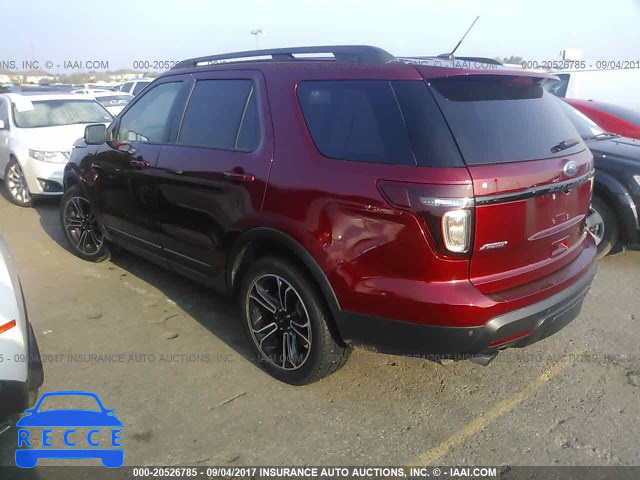 2015 Ford Explorer 1FM5K8GT6FGC24190 image 2