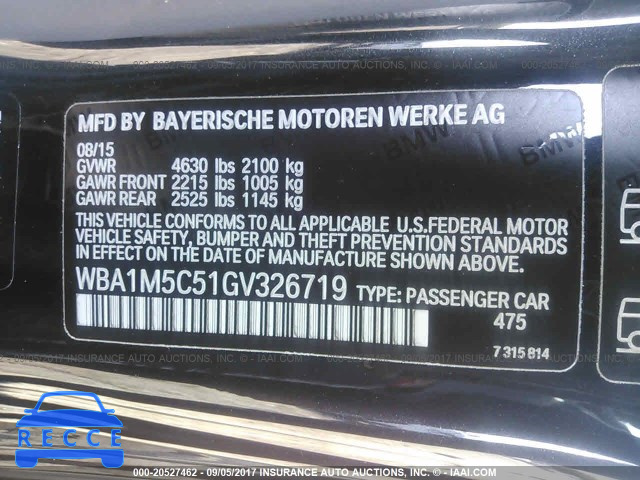2016 BMW M235XI WBA1M5C51GV326719 зображення 8