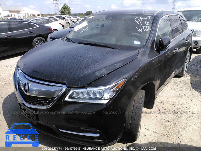 2016 Acura MDX 5FRYD3H44GB006538 image 1