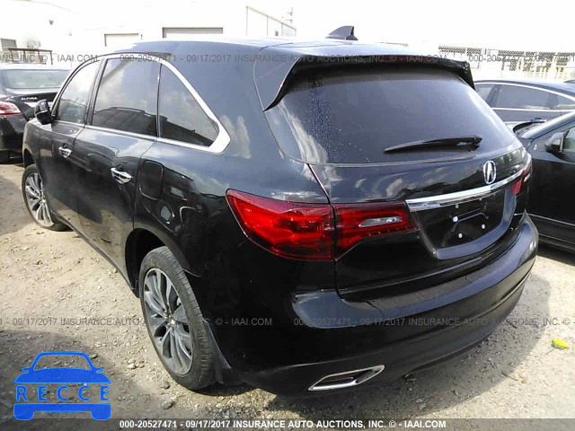 2016 Acura MDX 5FRYD3H44GB006538 image 2