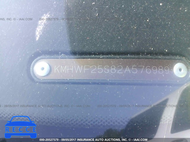 2002 HYUNDAI SONATA KMHWF25S82A576989 зображення 8