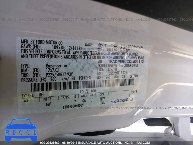 2013 Ford C-max SEL 1FADP5BUXDL501112 image 8