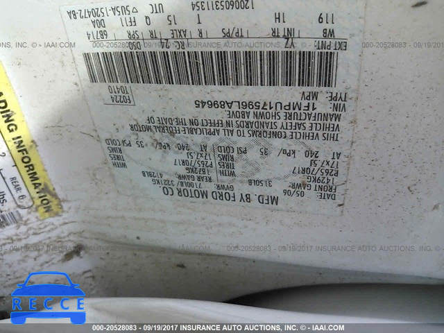 2006 Ford Expedition EDDIE BAUER 1FMPU17596LA89645 image 8