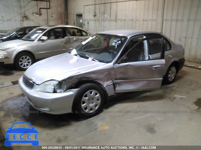 2000 HONDA CIVIC 2HGEJ6618YH535950 зображення 1