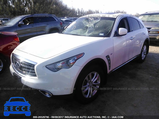 2014 Infiniti QX70 JN8CS1MU8EM451241 зображення 1