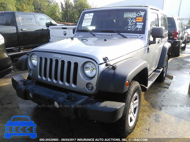 2015 Jeep Wrangler SPORT 1C4AJWAG5FL737637 зображення 1