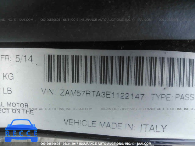 2014 Maserati Ghibli S/Q4 ZAM57RTA3E1122147 image 8
