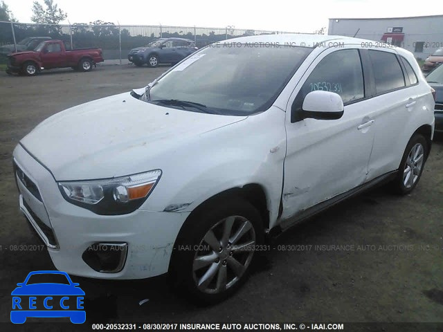 2014 Mitsubishi Outlander Sport 4A4AP3AU0EE021159 image 1
