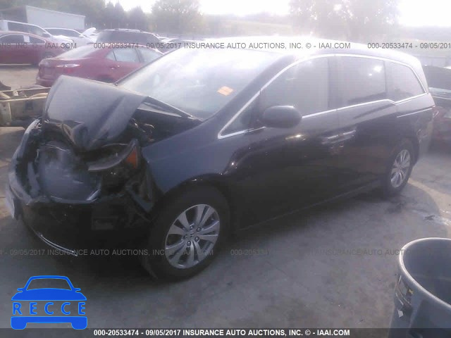 2014 Honda Odyssey EXL 5FNRL5H69EB072604 image 1