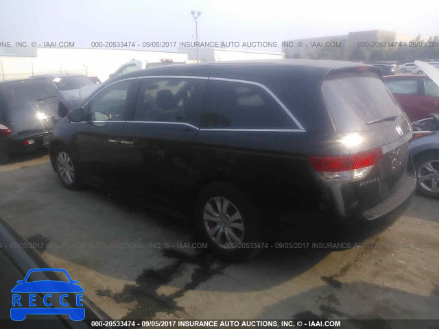 2014 Honda Odyssey EXL 5FNRL5H69EB072604 Bild 2