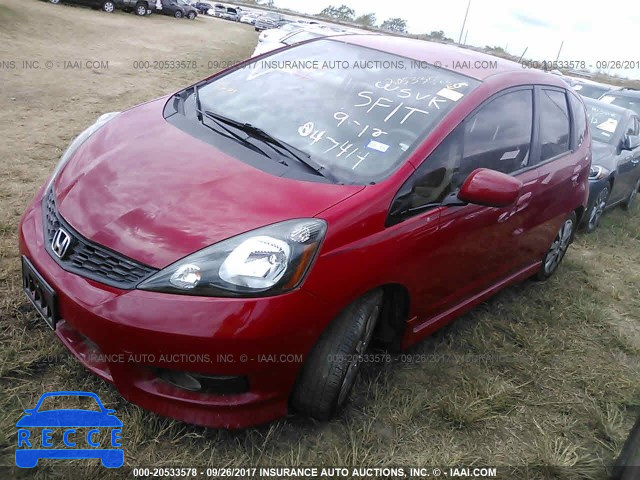 2013 HONDA FIT SPORT JHMGE8H55DC047414 image 1
