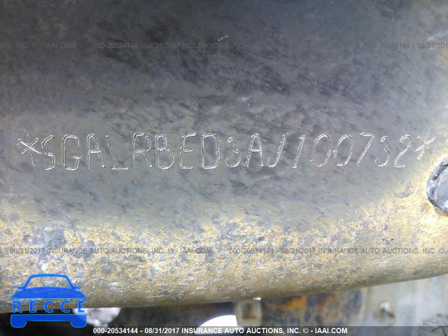 2010 Buick Enclave CXL 5GALRBED3AJ100732 image 8