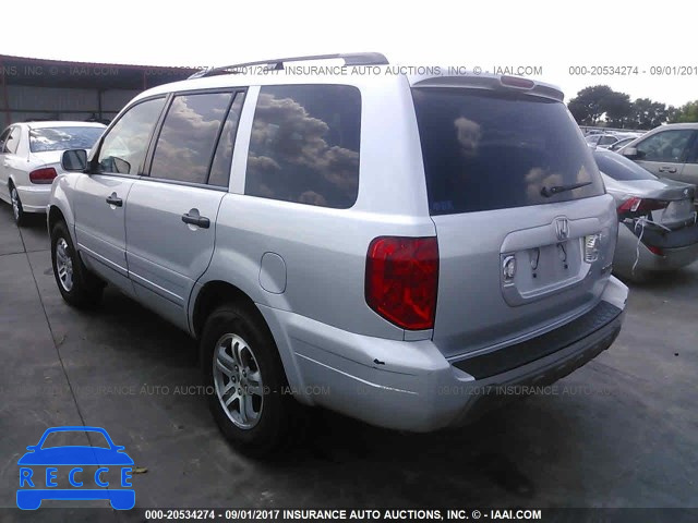 2005 Honda Pilot 2HKYF18505H550073 image 2