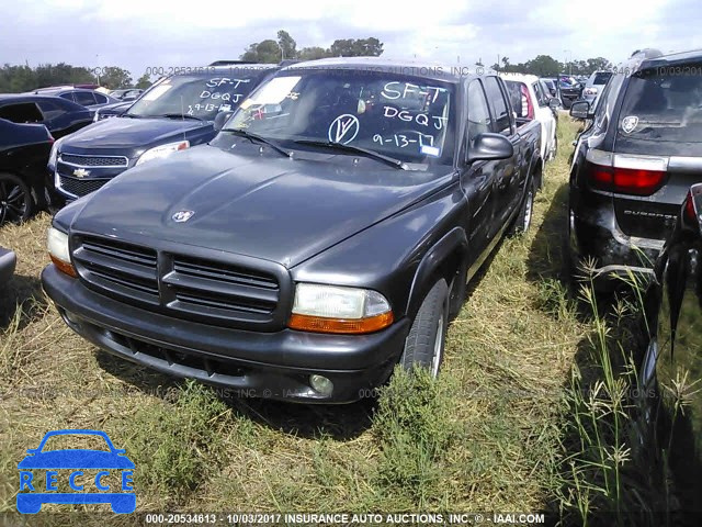 2002 Dodge Dakota QUAD SPORT/QUAD R/T 1B7HL38N52S524876 image 1
