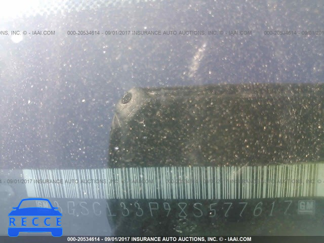 2008 Saturn VUE 3GSCL33P98S577617 image 8