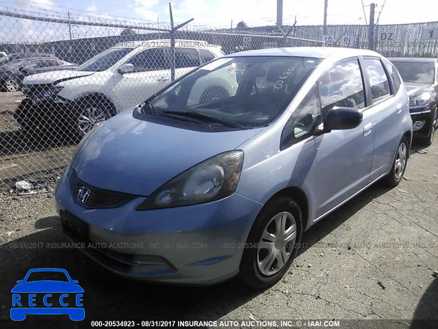 2010 Honda FIT JHMGE8H22AC000620 image 1