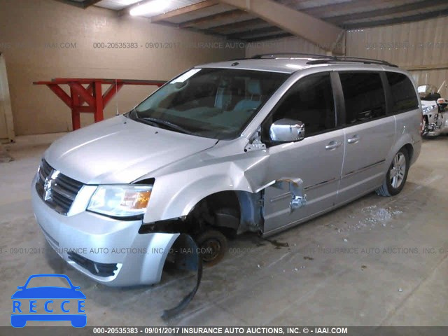 2008 Dodge Grand Caravan 2D8HN54X48R129810 зображення 1