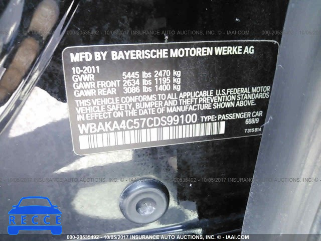 2012 BMW 740 I WBAKA4C57CDS99100 зображення 8