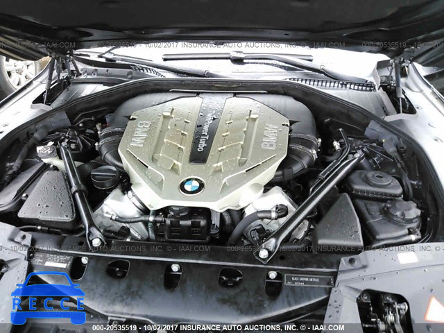 2011 BMW 750 LXI WBAKC8C59BC433384 зображення 9