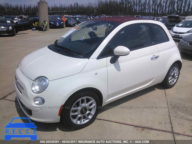 2015 Fiat 500 3C3CFFDRXFT625450 image 1