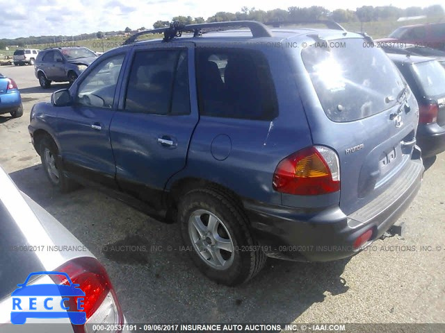 2003 Hyundai Santa Fe KM8SC73DX3U414113 image 2