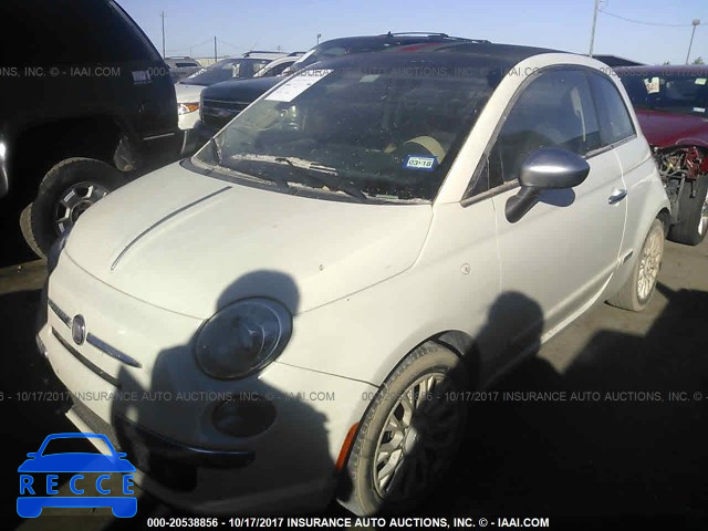 2012 Fiat 500 3C3CFFER7CT229146 image 1