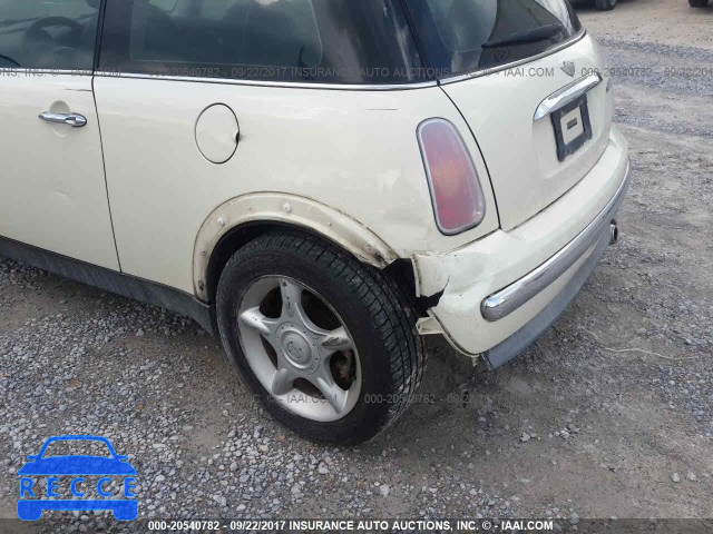 2004 MINI COOPER WMWRC33414TJ63384 зображення 5