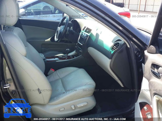 2007 Lexus IS 250 JTHBK262175037755 image 4