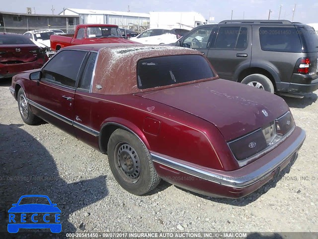 1991 Buick Riviera 1G4EZ13L7MU409114 image 2