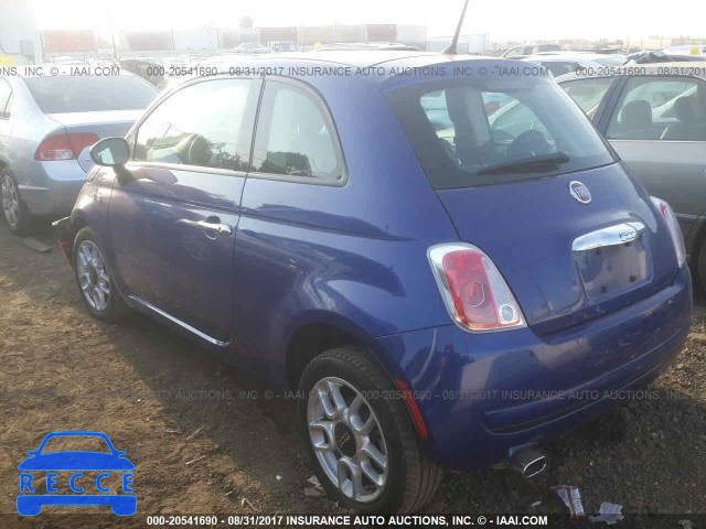 2014 Fiat 500 POP 3C3CFFAR6ET205400 зображення 2