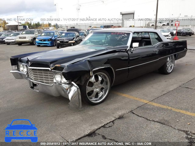 1969 CADILLAC DEVILLE 68367FWD10556 image 1