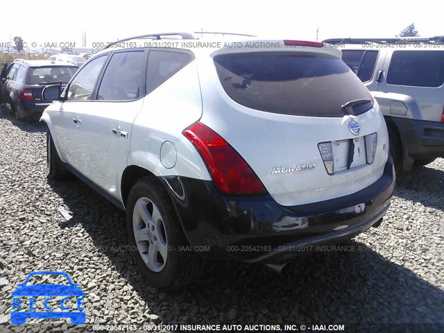 2005 Nissan Murano SL/SE/S JN8AZ08T55W316429 зображення 2