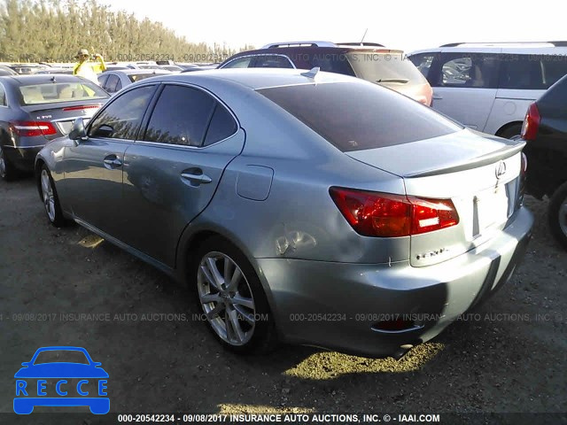 2007 Lexus IS JTHBK262275027395 image 2