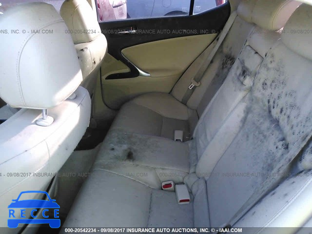 2007 Lexus IS JTHBK262275027395 image 7