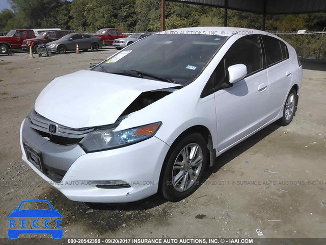 2010 Honda Insight EX JHMZE2H73AS018633 image 1