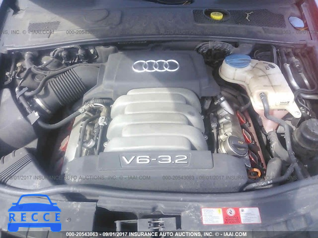 2005 Audi A6 3.2 QUATTRO WAUDG74FX5N085988 зображення 9