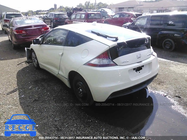 2012 Honda CR-Z EX JHMZF1D65CS002327 зображення 2