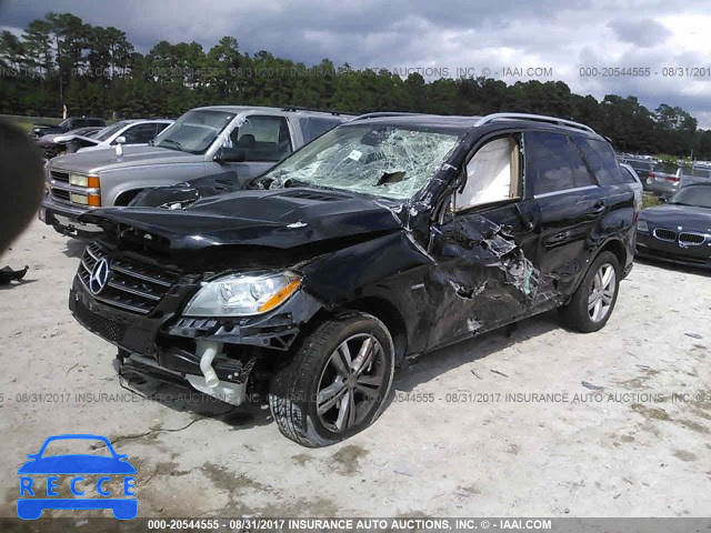 2012 Mercedes-benz ML 350 4MATIC 4JGDA5HB4CA031828 image 1