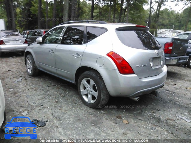 2003 NISSAN MURANO SL/SE JN8AZ08W03W225057 зображення 2