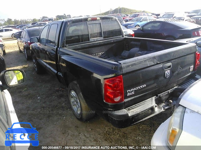 2007 Dodge Dakota QUAD SLT 1D7HE48P77S186346 image 2