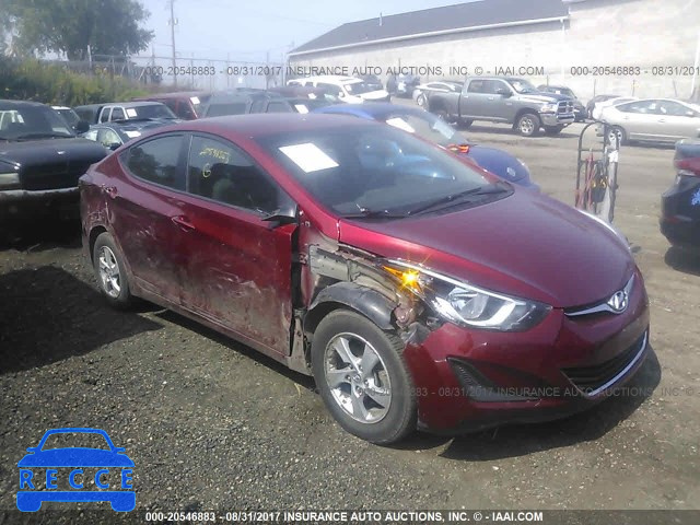 2014 Hyundai Elantra 5NPDH4AEXEH528103 Bild 0