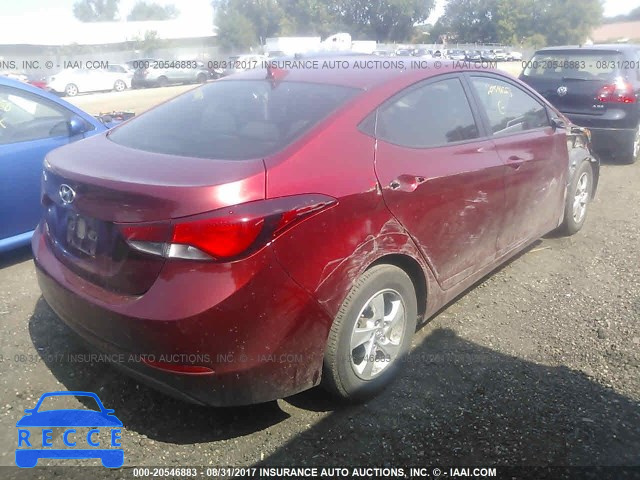 2014 Hyundai Elantra 5NPDH4AEXEH528103 Bild 3