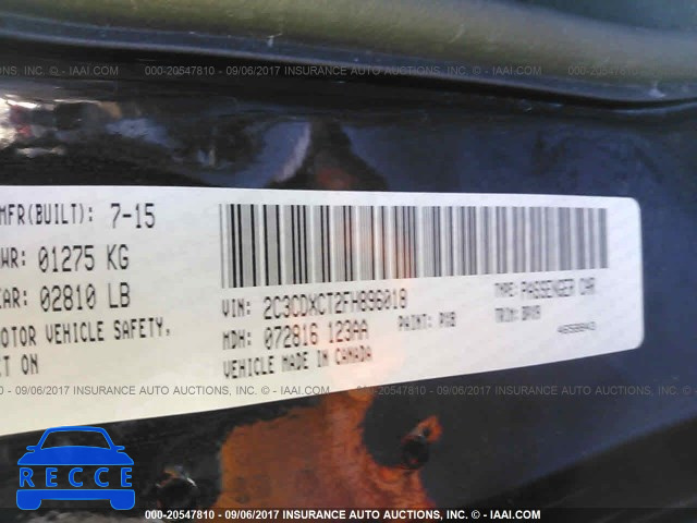 2015 Dodge Charger 2C3CDXCT2FH896018 Bild 8