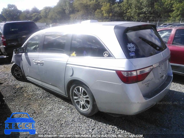2011 Honda Odyssey 5FNRL5H46BB023628 image 2